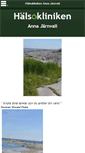 Mobile Screenshot of halsokliniken.nu