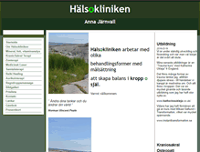 Tablet Screenshot of halsokliniken.nu